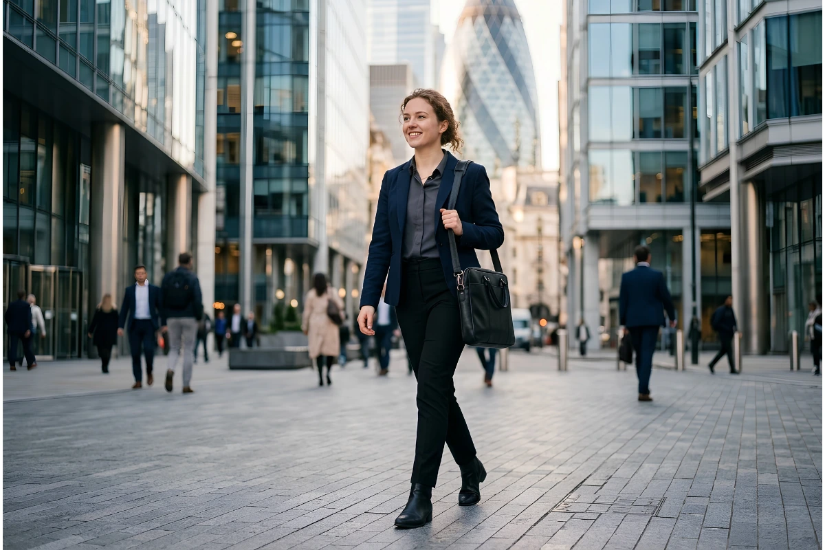 Recent graduate starting career in London