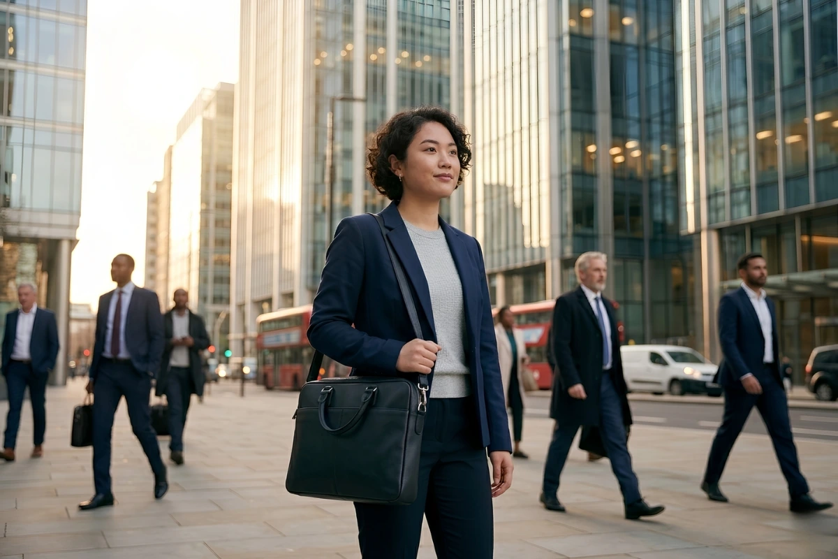 Confident graduate ready to launch their career in a competitive market